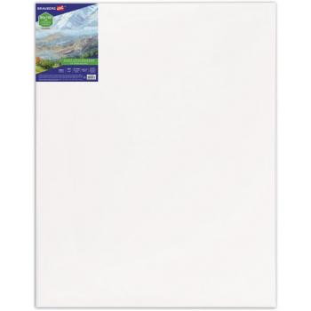 Холст на подрамнике BRAUBERG ART CLASSIC, 80х100см, грунтованный, 100% хлопок, крупное зерно, 190647 - Премиум Сервис