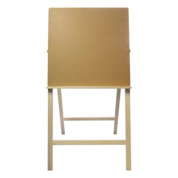 Мольберт напольный BRAUBERG ART CLASSIC "Хлопушка", планшет 60x60 см, в собранном виде 60x120x50 см, 190659 - Премиум Сервис