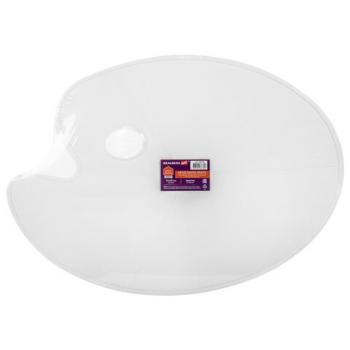 Палитра художественная пластиковая овальная без ячеек, 41х29 см, BRAUBERG ART DEBUT, 192231 - Премиум Сервис