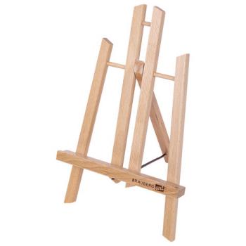 Мольберт настольный из бука 19х16х28 см, высота холста до 30 см, лакированный, BRAUBERG ART CLASSIC, 192253 - Премиум Сервис
