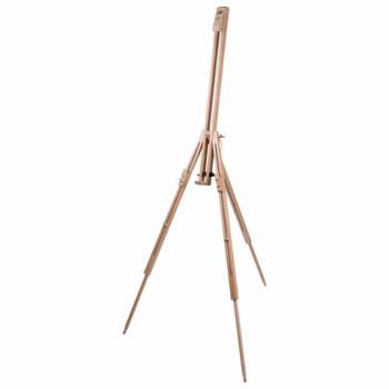 Мольберт полевой - тренога из сосны, высота 86-181 см, высота холста 104 см, BRAUBERG ART, 192263 - Премиум Сервис