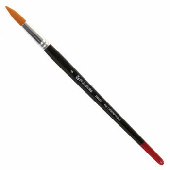 Кисть BRAUBERG синтетика, круглая, №8, 200853 - Премиум Сервис
