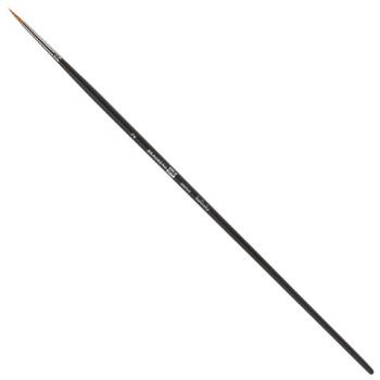 Кисть художественная проф. BRAUBERG ART CLASSIC, колонок, круглая, № 2, длинная ручка, 200923 - Премиум Сервис