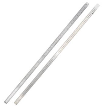 Линейка металлическая 100 см, BRAUBERG, европодвес, 210311 - Премиум Сервис