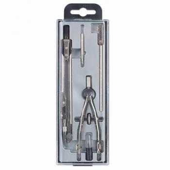 Готовальня 5 предметов, пластиковый пенал, GLOBUS, НЧ5-70-50 - Премиум Сервис