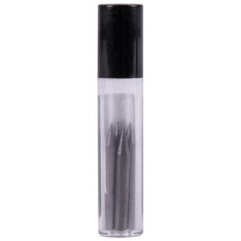 Грифели запасные для циркуля, КОМПЛЕКТ 4 штуки по 17 мм, в тубе, твердость HB, толщина 2 мм, ПИФАГОР, 210601 - Премиум Сервис