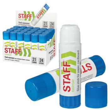 Клей-карандаш STAFF "EVERYDAY", 21 г, 220375 - Премиум Сервис