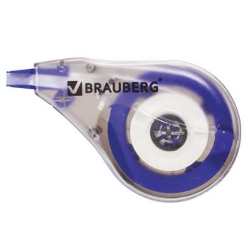 Корректирующая лента BRAUBERG, 4 мм х 8 м, в упаковке с европодвесом, 220640 - Премиум Сервис