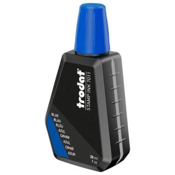Краска штемпельная TRODAT, синяя, 28 мл, на водной основе, 7011с - Премиум Сервис