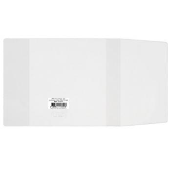 Обложка ПВХ для учебника, универсальная, прозрачная, плотная, 120 мкм, 232х455 мм, ДПС, 1114.1 - Премиум Сервис