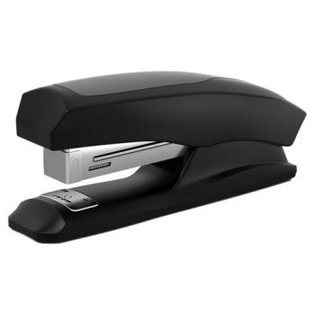Степлер №24/6 ERICH KRAUSE "Elegance", до 30 листов, с резиновой накладкой, черный, 2241 - Премиум Сервис