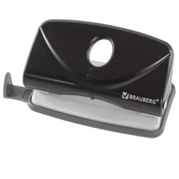 Дырокол BRAUBERG "Original", до 10 листов, черный, 222537 - Премиум Сервис