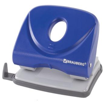 Дырокол BRAUBERG "Original", до 25 листов, синий, 222543 - Премиум Сервис