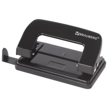 Дырокол металлический BRAUBERG "Classic", до 10 листов, черный, 222548 - Премиум Сервис