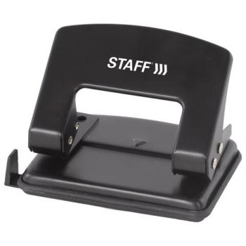 Дырокол STAFF "Manager", металлический средний, до 20 листов, черный, 224649 - Премиум Сервис