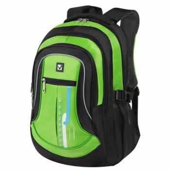 Рюкзак BRAUBERG для старших классов/студентов/молодежи, "Лайм", 30 литров, 46х31х18 см, 225524 - Премиум Сервис