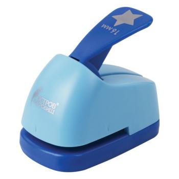 Дырокол фигурный "Звезда", диаметр вырезной фигуры 16 мм, ОСТРОВ СОКРОВИЩ, 227149 - Премиум Сервис