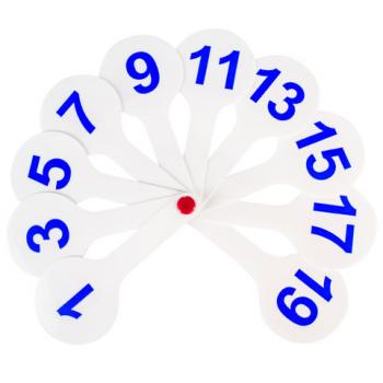 Веер-касса (цифры от 1 до 20) ПИФАГОР, 227392 - Премиум Сервис