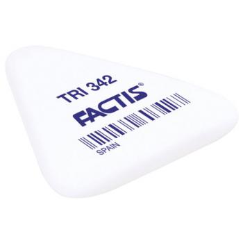 Ластик FACTIS TRI 342 (Испания), 49х45х6 мм, ассорти, треугольный, мягкий, PNFTRI342 - Премиум Сервис