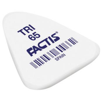 Ластик FACTIS TRI 65 (Испания), 36х33х6 мм, ассорти, треугольный, PNFTRI65 - Премиум Сервис