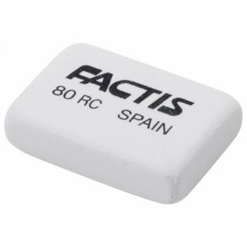 Ластик FACTIS 80 RC (Испания), 28х20х7 мм, белый, прямоугольный, CNF80RC - Премиум Сервис