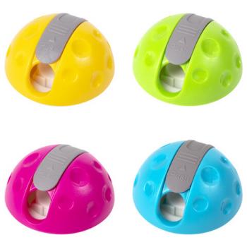 Точилка ЮНЛАНДИЯ "Грибочек", с контейнером, пластиковая, корпус ассорти, 228460 - Премиум Сервис