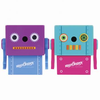 Точилка механическая ЮНЛАНДИЯ "I-Robot", корпус ассорти, 228484 - Премиум Сервис