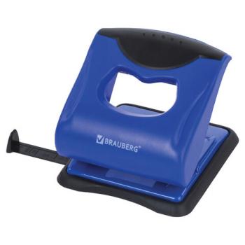Дырокол BRAUBERG "JET PRO", до 30 листов, сине-черный, 228600 - Премиум Сервис