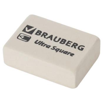 Ластик BRAUBERG "Ultra Square", 26х18х8 мм, белый, натуральный каучук, 228707 - Премиум Сервис