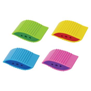 Ластик ЮНЛАНДИЯ "Листочки", 48х27х17 мм, цвет ассорти, 228723 - Премиум Сервис