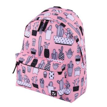 Рюкзак BRAUBERG, универсальный, сити-формат, Кактусы, 20 литров, 41х32х14 см, 228859 - Премиум Сервис