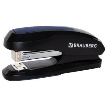Степлер №24/6, 26/6 BRAUBERG "Extra", до 30 листов, черно-синий, 229084 - Премиум Сервис