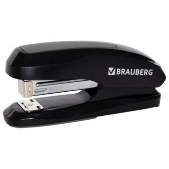 Степлер №24/6, 26/6 BRAUBERG "Extra", до 30 листов, черно-серый, 229086 - Премиум Сервис
