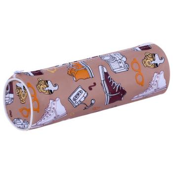 Пенал-тубус ПИФАГОР, мягкий, "HOLIDAY", 20х7 см, 229269 - Премиум Сервис