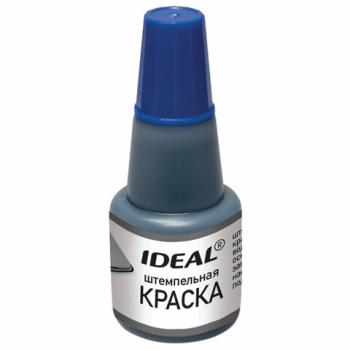 Краска штемпельная TRODAT IDEAL синяя 24 мл, на водной основе, 7711с, 153079 - Премиум Сервис