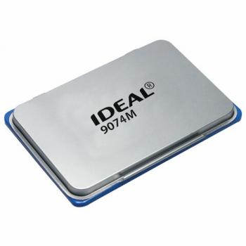 Штемпельная подушка TRODAT IDEAL, 160х90 мм, металлический корпус, синяя, 9074Мс, 153127 - Премиум Сервис