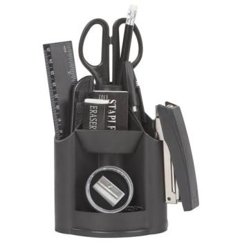 Канцелярский набор STAFF "Минидеск", 11 предметов, вращающаяся конструкция, 230742 - Премиум Сервис