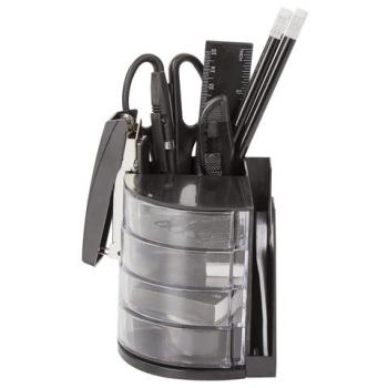 Канцелярский набор STAFF "Веер", 13 предметов, в форме веера, невращающаяся конструкция, 230744 - Премиум Сервис