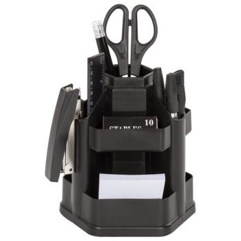 Канцелярский набор STAFF "Офисный", 14 предметов, офисный, вращающаяся конструкция, 230746 - Премиум Сервис