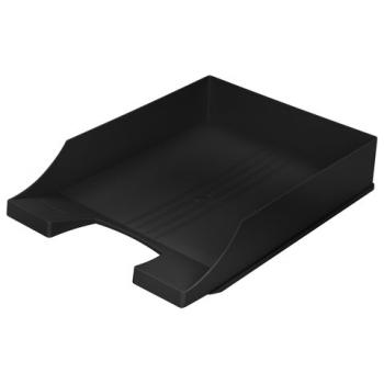 Лоток горизонтальный для бумаг BRAUBERG-CONTRACT, А4 (340х254х66,5 мм), черный, 230879 - Премиум Сервис