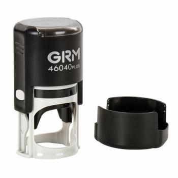 Печать самонаборная 2 круга, оттиск D=40 мм синий, GRM 46040, крышка, КАССА В КОМПЛЕКТЕ, 111000020 - Премиум Сервис