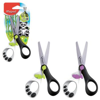 Ножницы MAPED (Франция) "Koopy", 130 мм, закругленные, детские, картонная упаковка с европодвесом, 037910 - Премиум Сервис