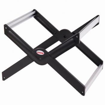 Подставка для подвесных папок BRAUBERG (Италия), до 40 папок А4/Foolscap, 410х285х310 мм, черная, 235344 - Премиум Сервис