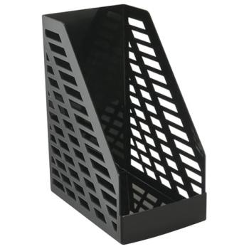 Лоток вертикальный для бумаг, увеличенная ширина (250х160х300 мм), "XXL", полипропилен, черный, ОФ333 - Премиум Сервис