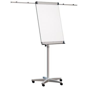 Доска-флипчарт магнитно-маркерная 70х100 см, передвижная, держатели для бумаги, 2х3 (Польша), TF02/2011 - Премиум Сервис