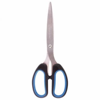 Ножницы BRAUBERG "Classic+", 205 мм, черно-синие, классической формы, резиновые вставки, 236449 - Премиум Сервис