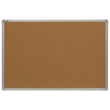 Доска пробковая для объявлений 100x150 см, алюминиевая рамка, 2х3 OFFICE, (Польша), TCA1510 - Премиум Сервис