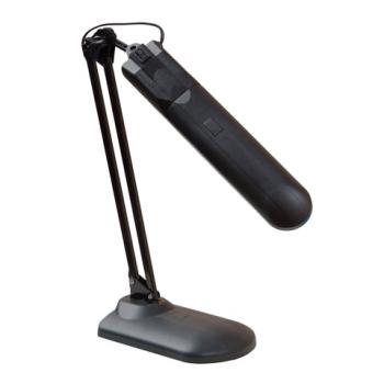 Настольная лампа светильник Дельта У на подставке, ЛЮМИНЕСЦЕНТНАЯ, цоколь 2G7, 11 Вт, чёрный - Премиум Сервис