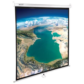 Экран проекционный настенный (180х180 см), матовый, 1:1, BRAUBERG "WALL", 236726 - Премиум Сервис