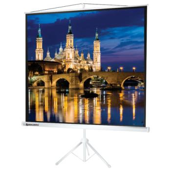 Экран проекционный на треноге (200х200 см), матовый, 1:1, BRAUBERG "TRIPOD", 236731 - Премиум Сервис